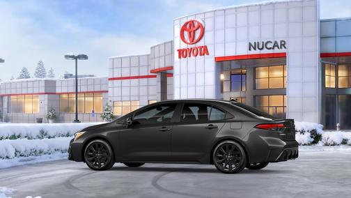 Underground/Midnight Black Metallic 2026 Toyota Corolla XSE