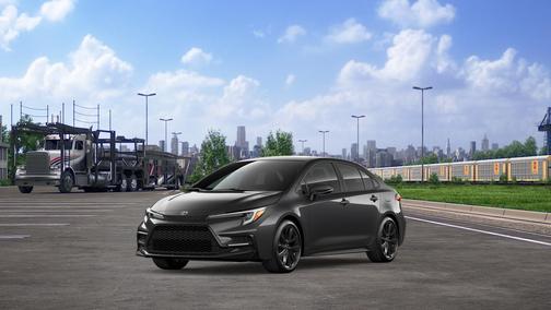 Underground/Midnight Black Metallic 2026 Toyota Corolla XSE
