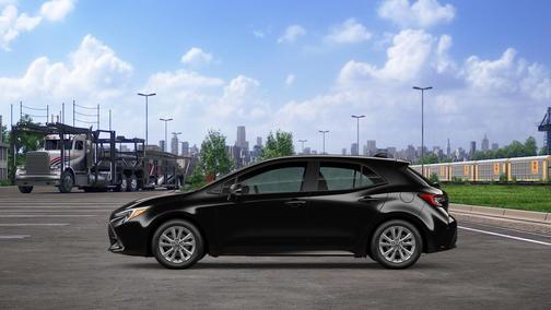 Midnight Black Metallic 2026 Toyota Corolla SE