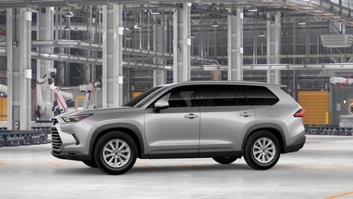 Celestial Silver Metallic 2026 Toyota Grand Highlander XLE