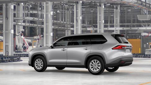 Celestial Silver Metallic 2026 Toyota Grand Highlander XLE