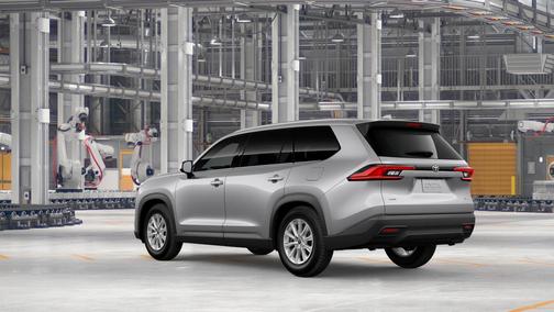 Celestial Silver Metallic 2026 Toyota Grand Highlander XLE