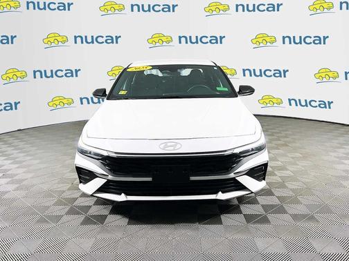 Serenity White 2025 Hyundai ELANTRA Sport
