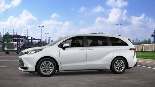 White 2026 Toyota Sienna Limited