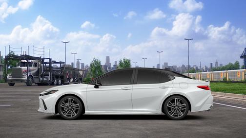 Wind Chill Pearl w/Midnight Black Metallic Roof 2026 Toyota Camry XSE