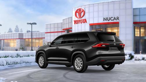 Midnight Black Metallic 2026 Toyota Grand Highlander Hybrid XLE