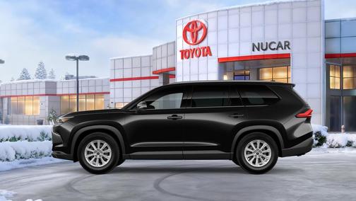 Midnight Black Metallic 2026 Toyota Grand Highlander Hybrid XLE