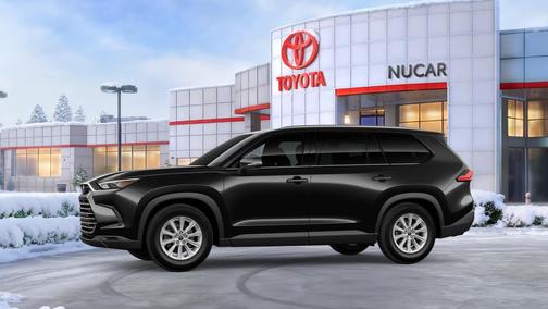 Midnight Black Metallic 2026 Toyota Grand Highlander Hybrid XLE