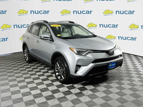 Silver Sky Metallic 2018 Toyota RAV4 Limited
