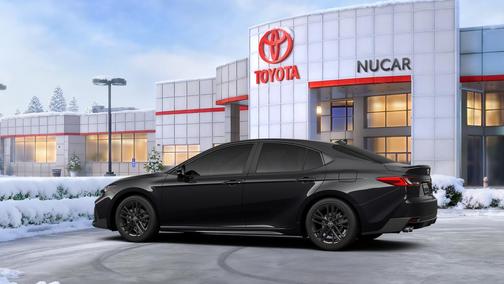 Midnight Black Metallic 2026 Toyota Camry SE
