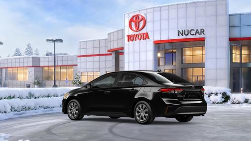 Midnight Black Metallic 2026 Toyota Corolla LE