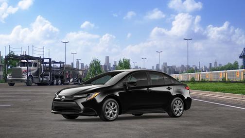 Midnight Black Metallic 2026 Toyota Corolla LE