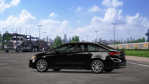 Midnight Black Metallic 2026 Toyota Corolla LE