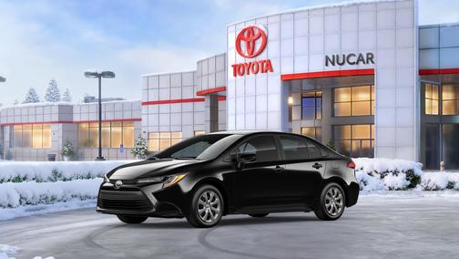 Midnight Black Metallic 2026 Toyota Corolla LE