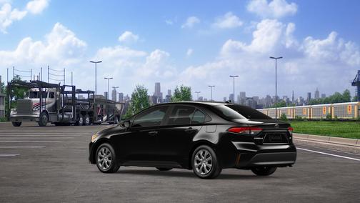Midnight Black Metallic 2026 Toyota Corolla LE