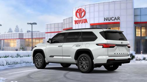 Wind Chill Pearl 2026 Toyota Sequoia Platinum