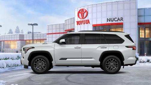 Wind Chill Pearl 2026 Toyota Sequoia Platinum