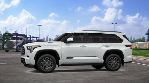 Wind Chill Pearl 2026 Toyota Sequoia Platinum