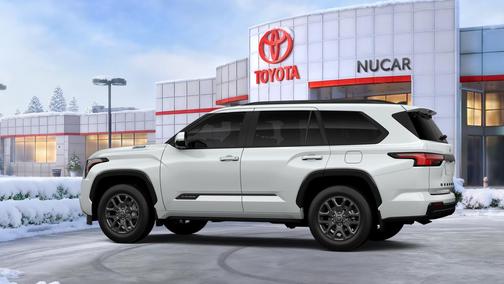 Wind Chill Pearl 2026 Toyota Sequoia Platinum