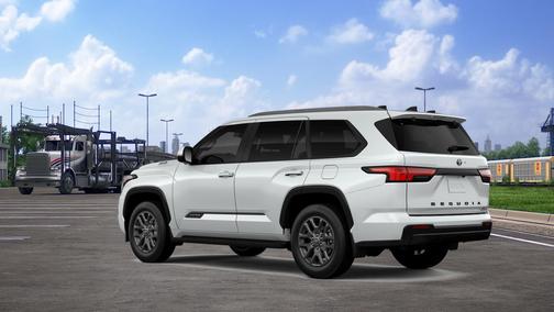 Wind Chill Pearl 2026 Toyota Sequoia Platinum