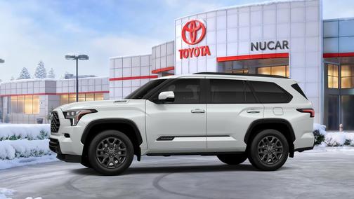 Wind Chill Pearl 2026 Toyota Sequoia Platinum