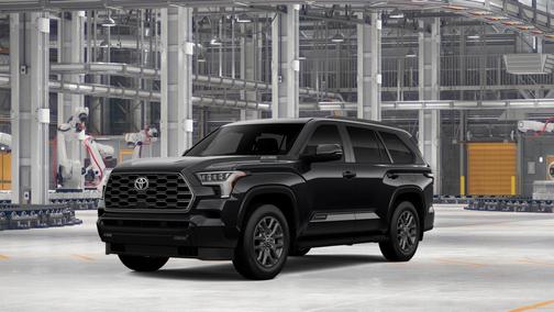 Black 2026 Toyota Sequoia Platinum
