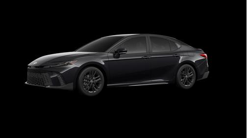 Midnight Black Metallic 2026 Toyota Camry SE