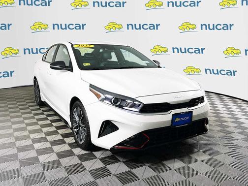 Snow White Pearl 2023 Kia Forte GT-Line