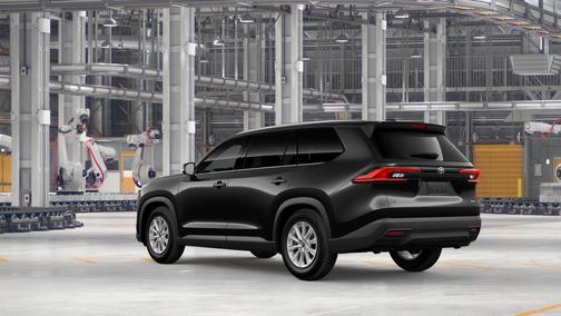 Midnight Black Metallic 2026 Toyota Grand Highlander Hybrid XLE