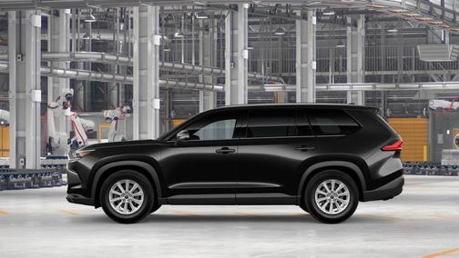 Midnight Black Metallic 2026 Toyota Grand Highlander Hybrid XLE