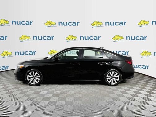 Crystal Black Pearl 2025 Honda Civic LX