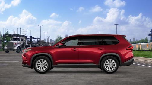 Ruby Flare Pearl 2026 Toyota Grand Highlander Hybrid XLE