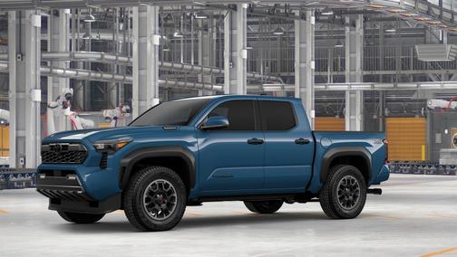 Heritage Blue 2026 Toyota Tacoma Hybrid TRD Off Road