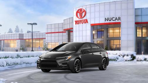 Underground/Midnight Black Metallic 2026 Toyota Corolla XSE