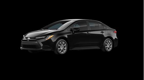 Black 2027 Toyota Corolla LE