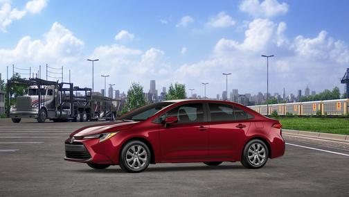 Ruby Flare Pearl 2026 Toyota Corolla LE