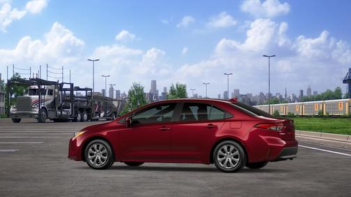 Ruby Flare Pearl 2026 Toyota Corolla LE
