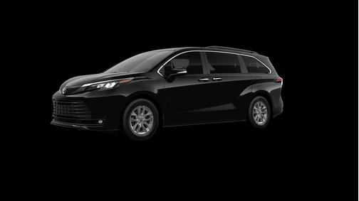 Midnight Black Metallic 2026 Toyota Sienna XLE