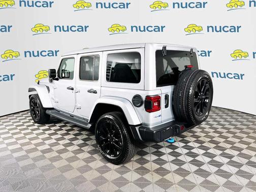 Silver Zynith Clearcoat 2023 Jeep Wrangler 4xe Sahara