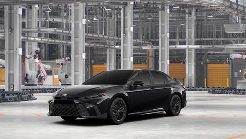 Midnight Black Metallic 2026 Toyota Camry SE