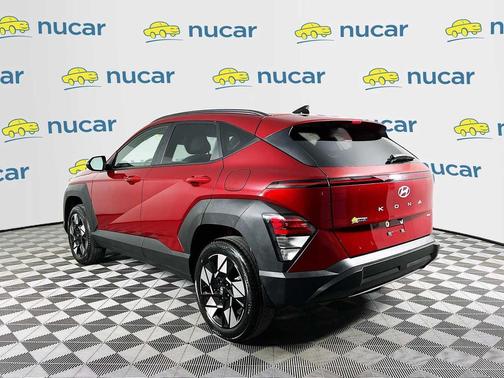 Ultimate Red Metallic 2025 Hyundai KONA SEL