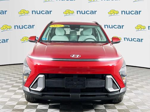 Ultimate Red Metallic 2025 Hyundai KONA SEL