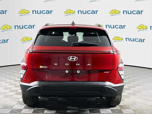 Ultimate Red Metallic 2025 Hyundai KONA SEL