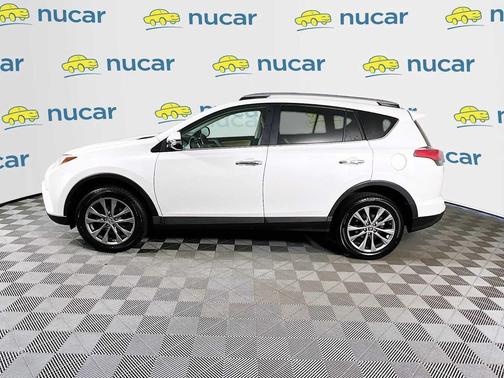 Blizzard Pearl 2017 Toyota RAV4 Limited
