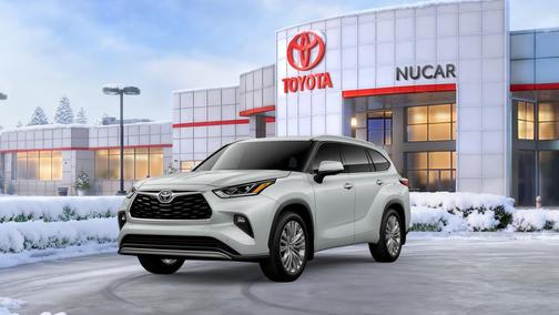 Wind Chill Pearl 2026 Toyota Highlander Platinum