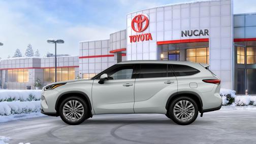 Wind Chill Pearl 2026 Toyota Highlander Platinum