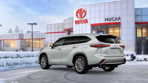 Wind Chill Pearl 2026 Toyota Highlander Platinum