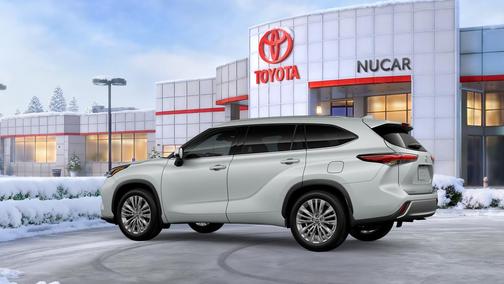 Wind Chill Pearl 2026 Toyota Highlander Platinum