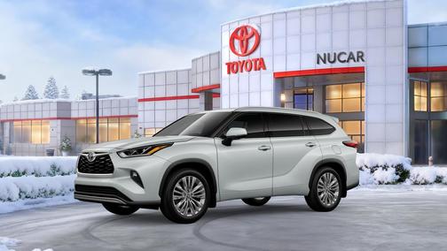 Wind Chill Pearl 2026 Toyota Highlander Platinum