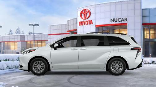 Wind Chill Pearl 2026 Toyota Sienna XLE